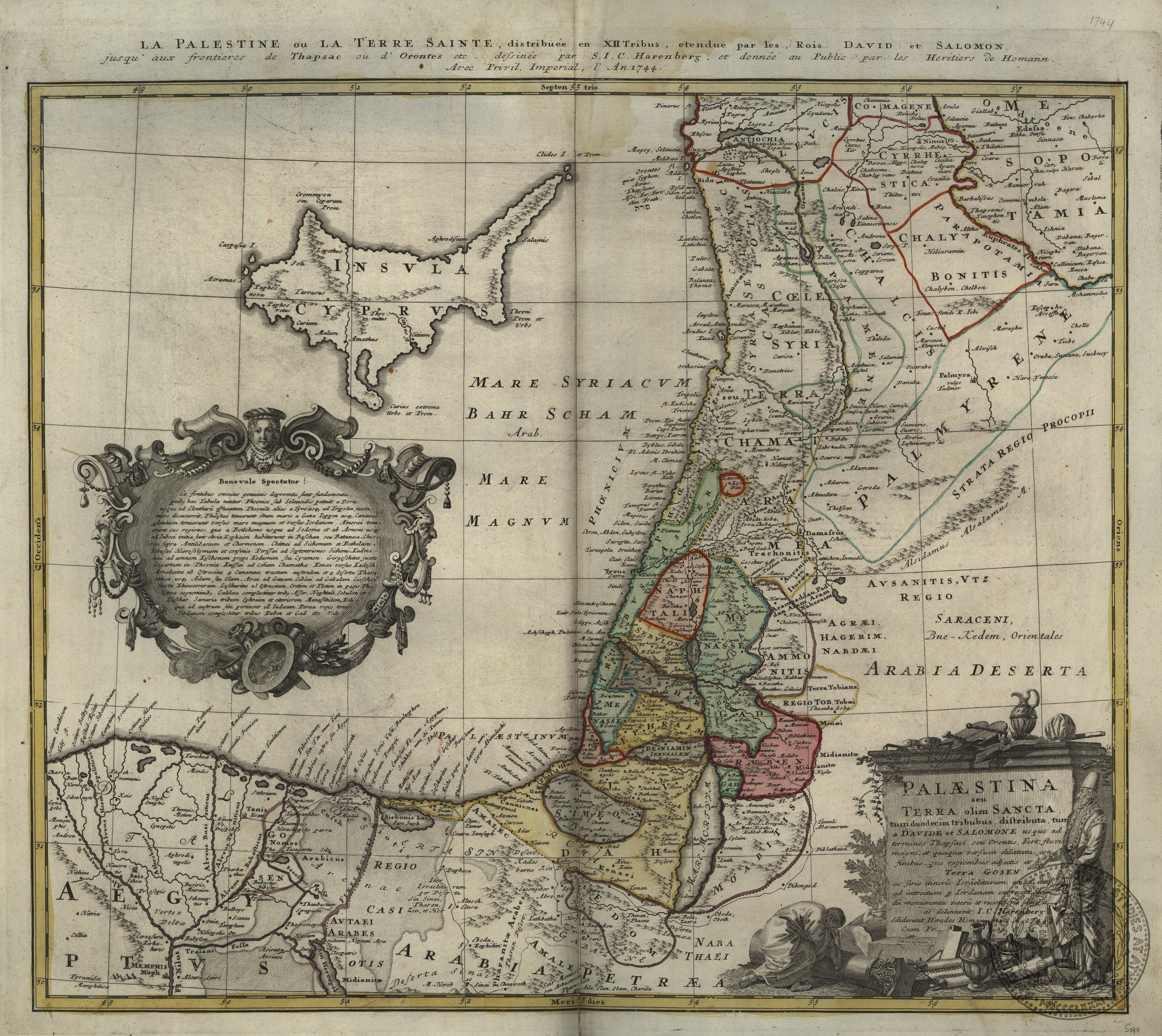 Palaestina seu Terra olim Sancta… secundu[m] monumenta veteru[m] et recentioru[m].